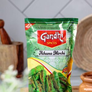 Gandhi Athana | Green Chilly Pickle